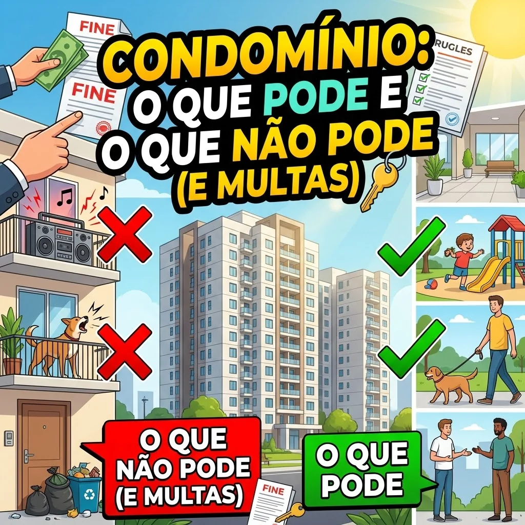 Card Condomínio: o que o morador pode e não pode fazer (e as multas aplicáveis)